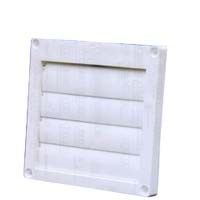 4"WHITE LOUVER DRYER VENT