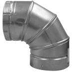 6" B-vent 90 degree elbow