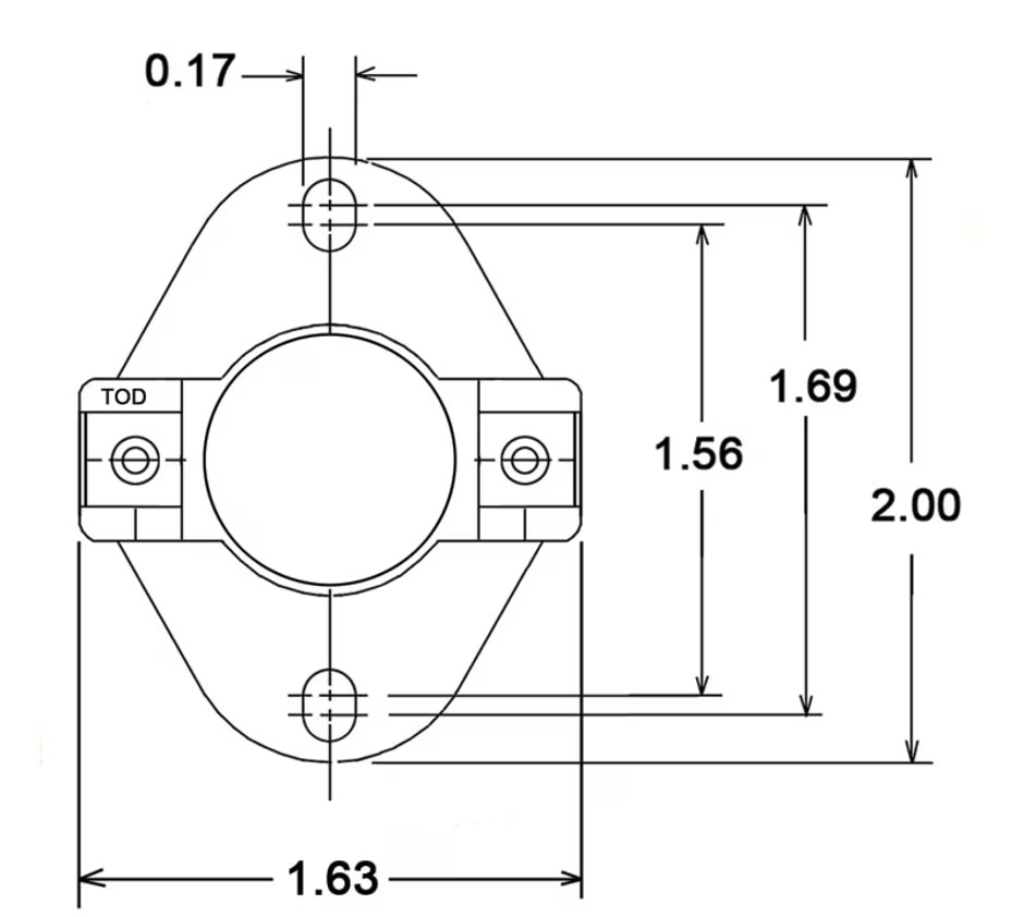 145-165F AUTO LIMIT SWITCH