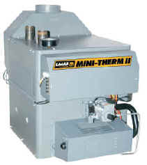 225MBTU MINI-THERM COPPER TUBED BOILER, BUILT-IN