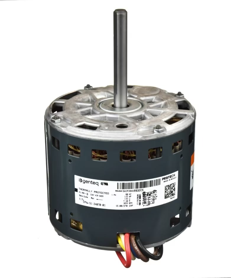 1/2HP 120V 1075RPM 4SPD 48MTR