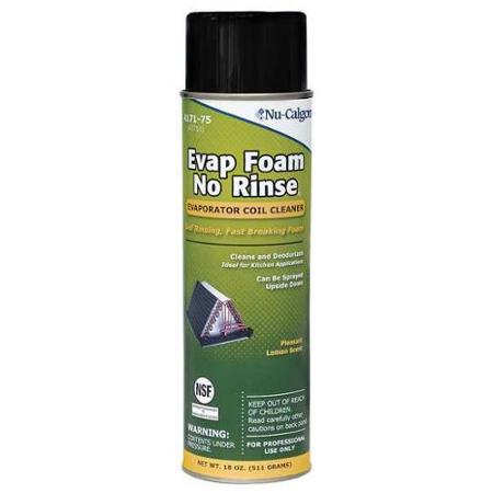 EVAP FOAM COIL CLEANER 18 OZ AEROSOL FOAMING NON-RINSE