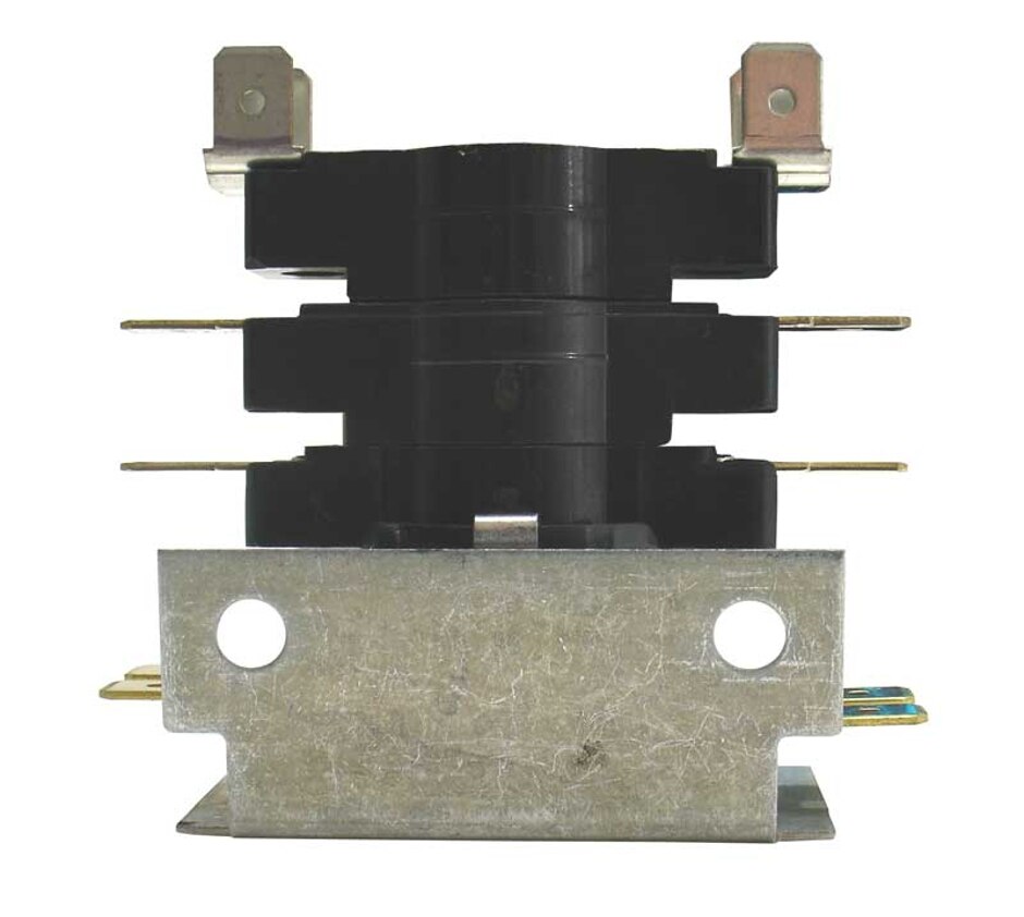 SEQUENCING RELAY -24 VAC / 0.2A STEADY STATE / 0.55A MAXIMUM - 3 POLES (10-150)