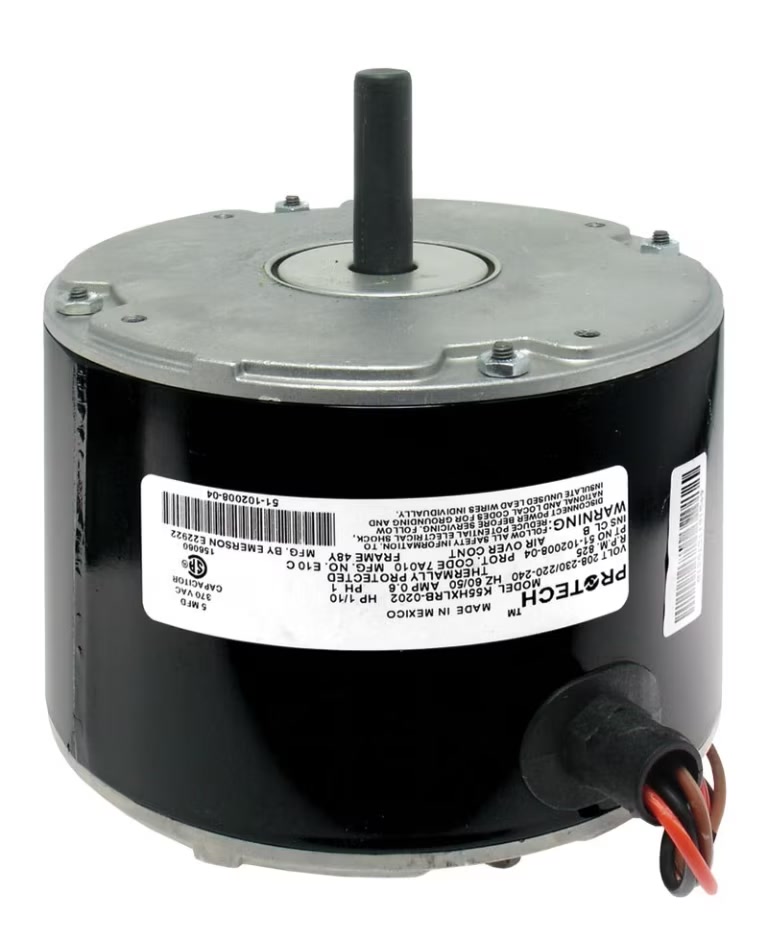 CONDENSER MOTOR - 1/10 HP 208-230/1/50-60 (825 RPM/1 SPEED)