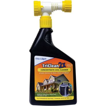 TRICLEAN 2X CONDENSER COIL CLEANER 1 QT W/ HOSE CONNECTOR