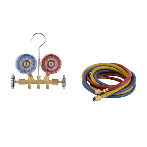 MANIFOLD GAUGE & HOSE SET