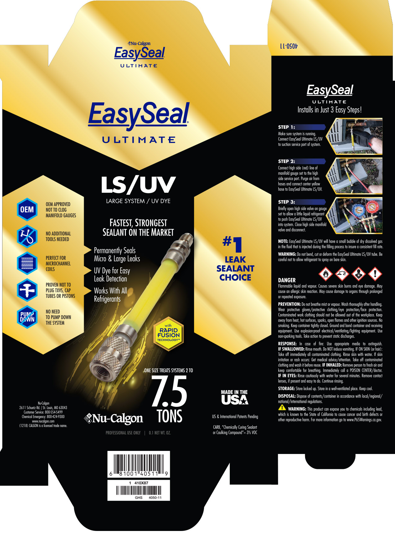 EASYSEAL DIRECT INJECT UV DYE