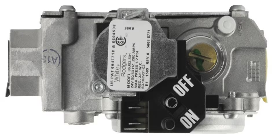 GAS VALVE - WHITE-RODGERS 36J52-501P1