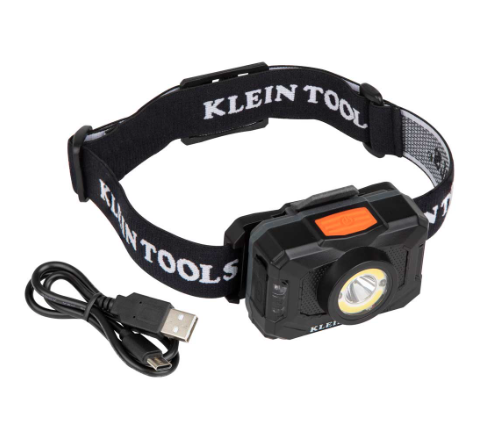 RECHARGEABLE 2-COLOR LED HEADLAMP