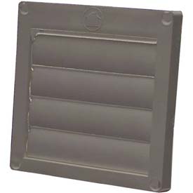 4"BROWN LOUVER DRYER VENT