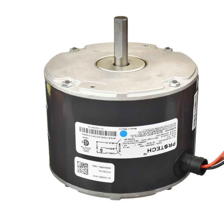 Condenser Motor - 1/8 Hp208-230/1/50-60 (1075 Rpm/1Speed)