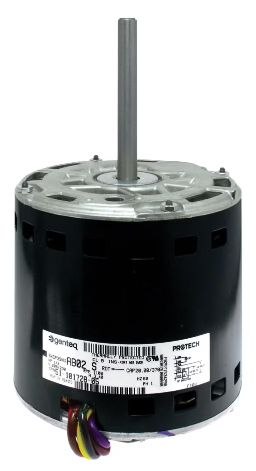 1/2HP 208-230V 1PH CCW BLWR MOTOR